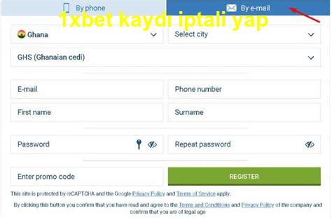 1xbet kaydı iptali yap